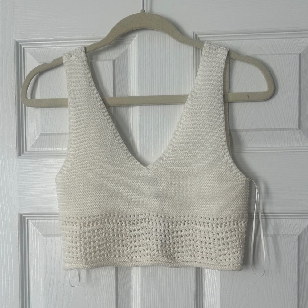 House of Harlow 1960 Crochet Tank